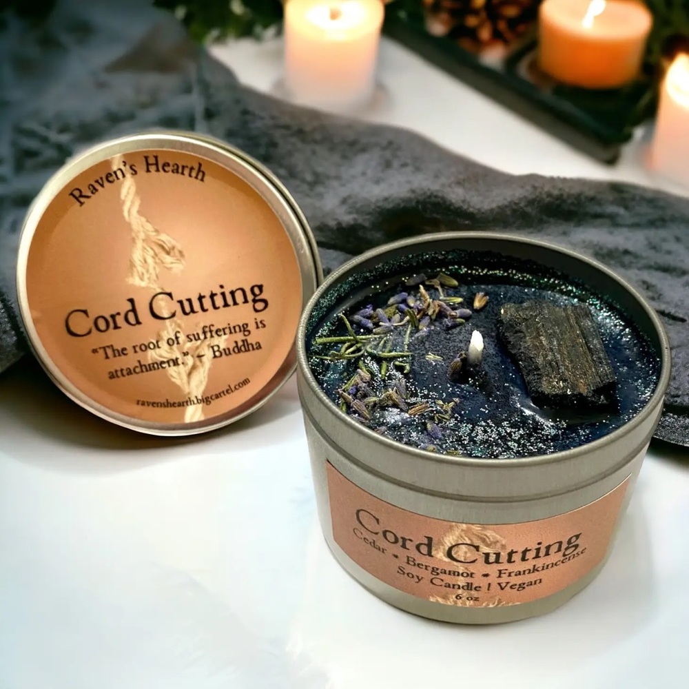 Cord Cutting Candle | Protection | Vegan